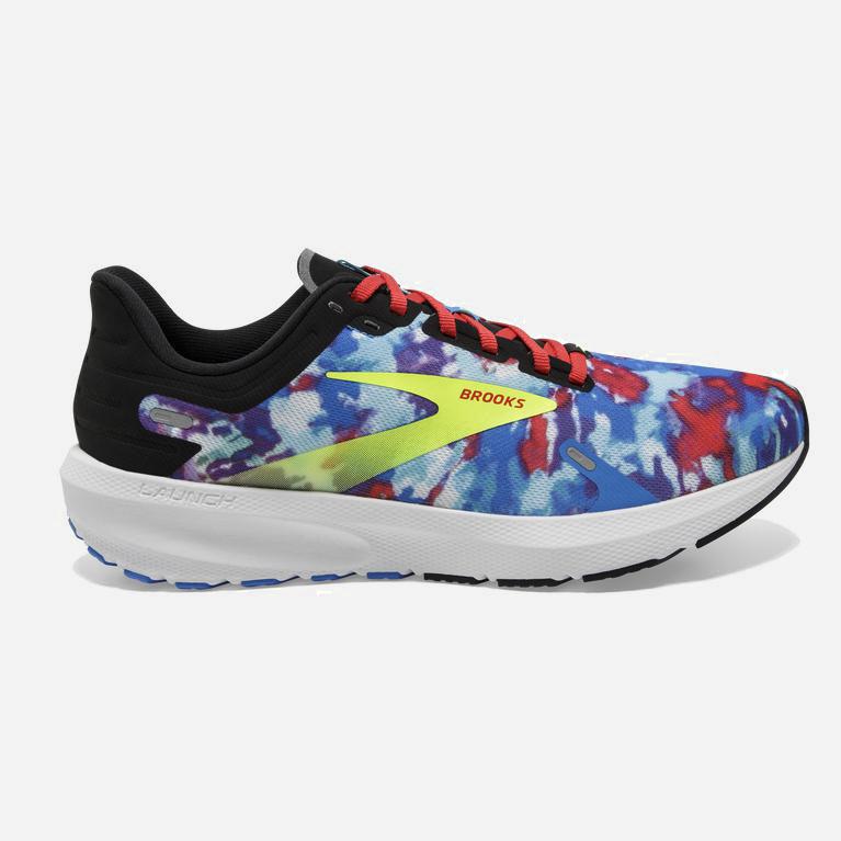 Tenis Brooks Correr Launch 9 Lightweight Cushioned Mujer Zapatillas En Asfalto - Negros / Azules / V